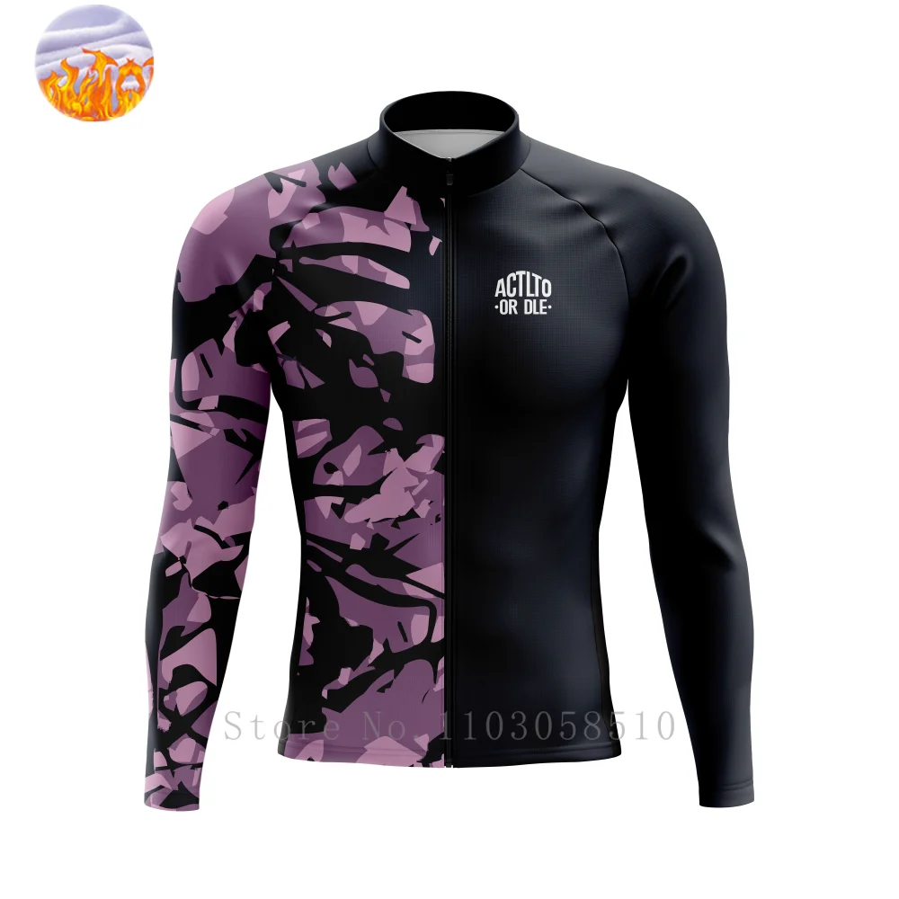 Cycling Commuter Jacket - ACTITO OR DIE ウィンター PRO サーマルフリース