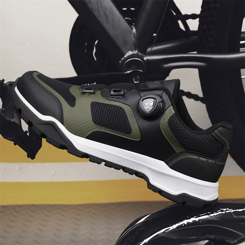 Cycling Shoes For Commute - 快適なカジュアル四季ロードマウンテンバイクライディングシューズユニセックスアンチスリップファッション通勤アウトドアオフロードライディングシューズ