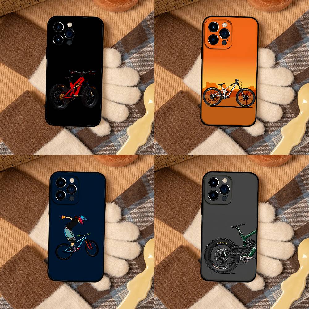 Cycling Quote - MTBマウンテンバイクサイクリング自転車用スマホケース iPhone 17 16 15 11