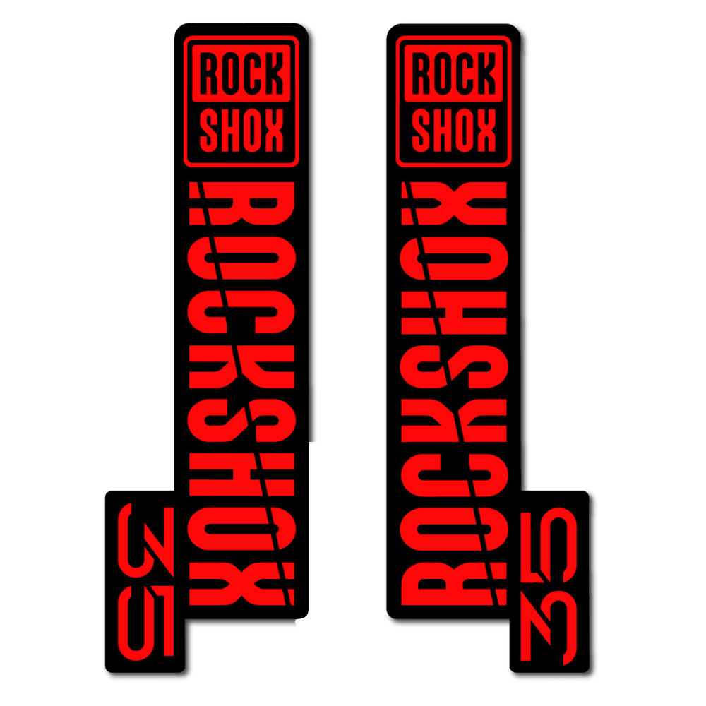 Cycling Quote - 耐久性のあるガベラウフクレーバーセット、ROCK SHOX 35 2021用、傷つきにくいビニールフォークデカール、MTBバイク用