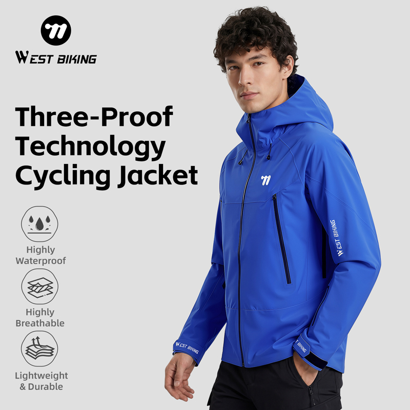 WEST BIKING サイクリングジャケット 防水 ウイン - Cycling Commute Jacket のレビューと価格