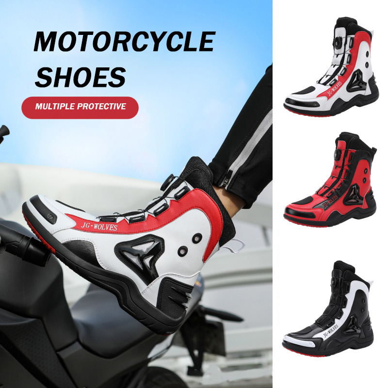 冬のファースタイルプロ防水通勤ブーツオフロードラリーオートバ - Cycling Shoes For Commute のレビューと価格
