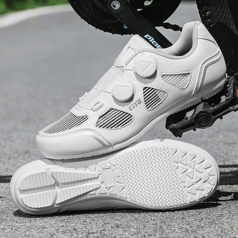 新しい四季対応通勤サイクリングシューズ、ハードソール、通気性 - Cycling Shoes For Commute のレビューと価格