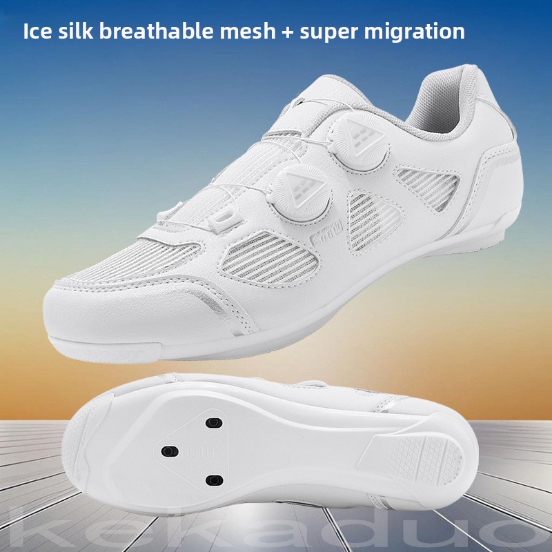 新しい四季対応通勤サイクリングシューズ、ハードソール、通気性 - Cycling Shoes For Commute のレビューと価格