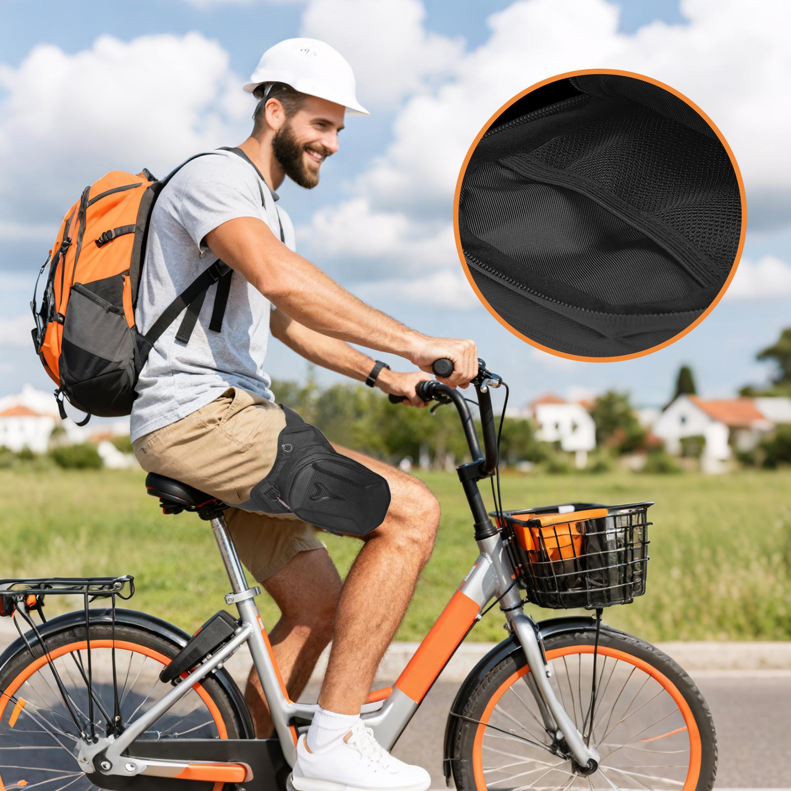 太ももバッグ オートバイ 防水 サイクリング ウエストポーチ - Cycling For Commute のレビューと価格