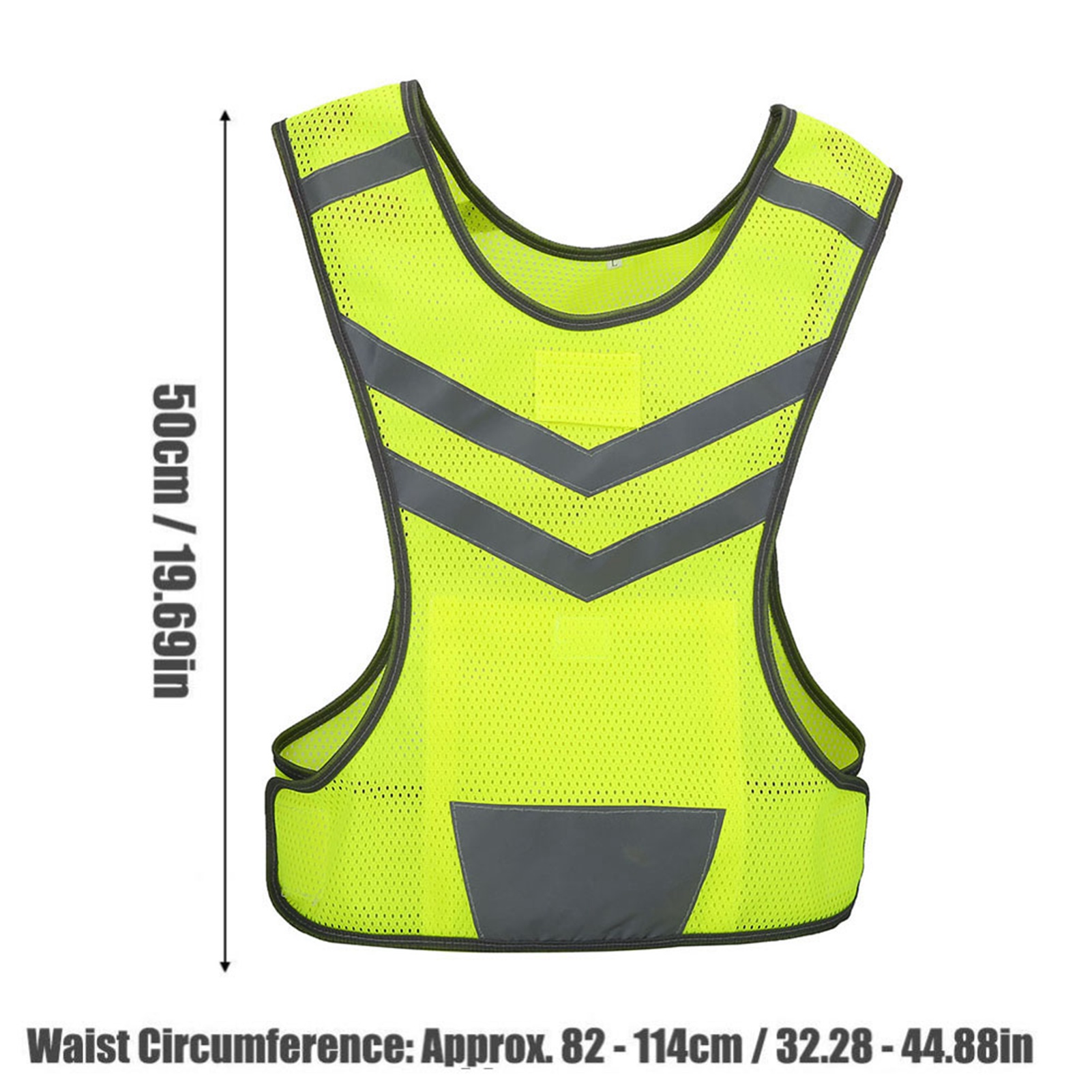 高視認性調整可能反射安全ベスト アウトドアスポーツ サイクリ - Reflective Vest Cycling のレビューと価格
