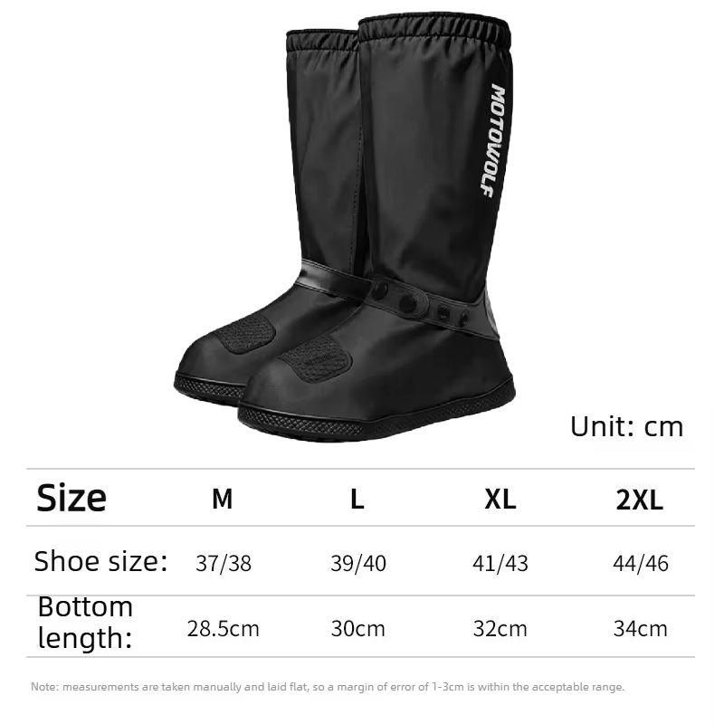 屋外通勤用チューブ型レインシューズカバー、再利用可能なバイク - Cycling Commute In Rain のレビューと価格