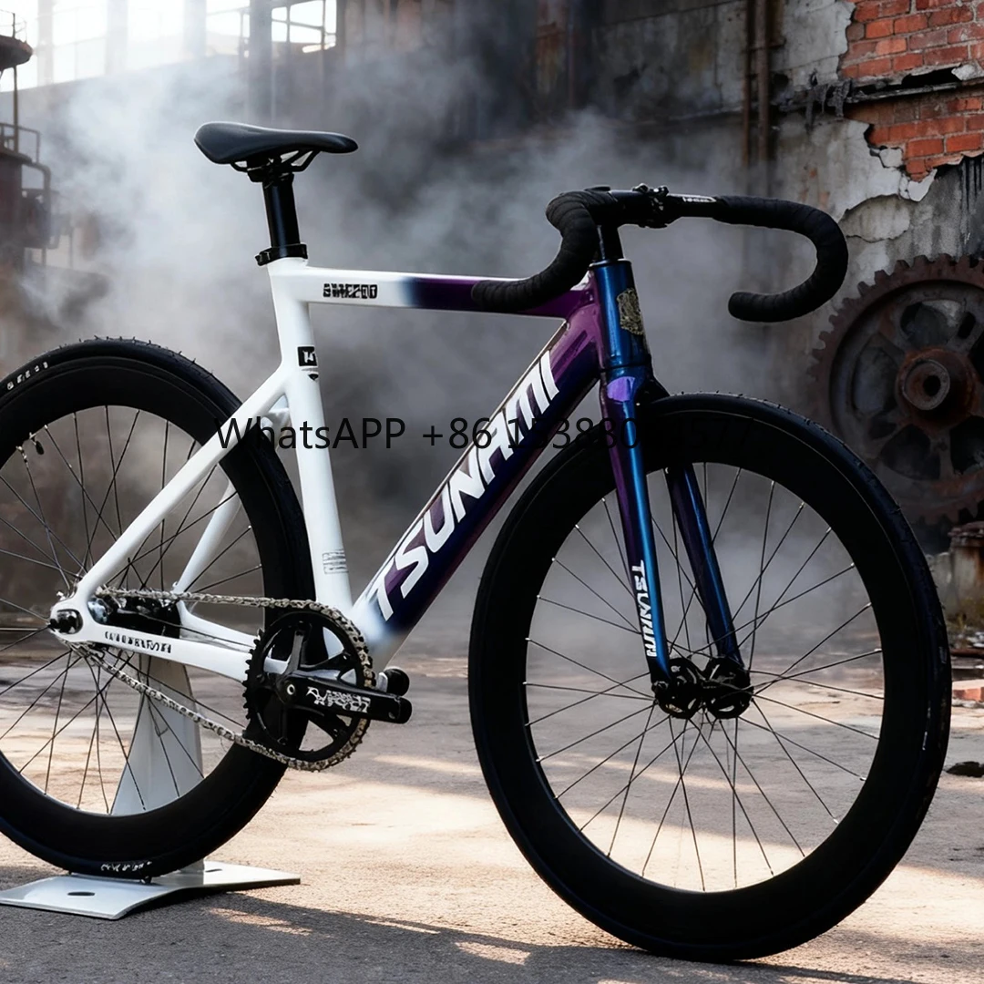SNM200アルミ合金製固定ギア自転車 Tsunami 70 - Cycling Commute Gear のレビューと価格