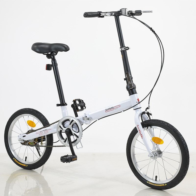 Sanhema 16 インチ折りたたみ自転車シングルスピード - Cycling Commute Gear のレビューと価格