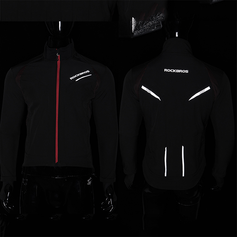 Rockbros-男性と女性のための冬のサイクリングウェア, - Cycling Commuter Jacket のレビューと価格