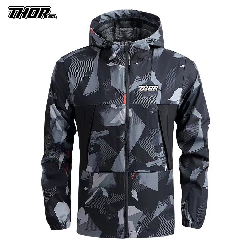 Thorsol-男性用の防風サイクリングジャケット,マウンテ - Cycling Commuter Jacket のレビューと価格