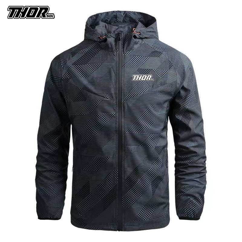 Thorsol-男性用の防風サイクリングジャケット,マウンテ - Cycling Commuter Jacket のレビューと価格