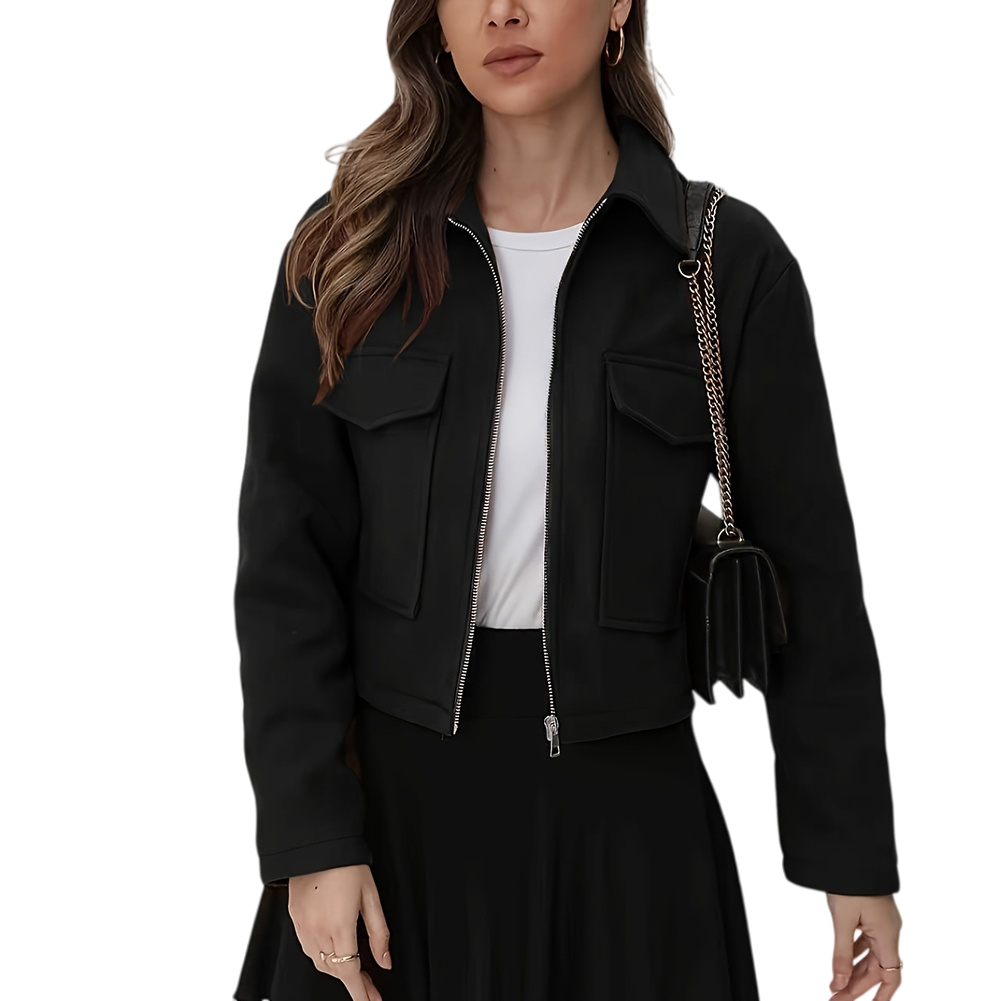 ポリエステル製レディース長袖ジップフロントジャケット、サイク - Cycling Commute Jacket のレビューと価格