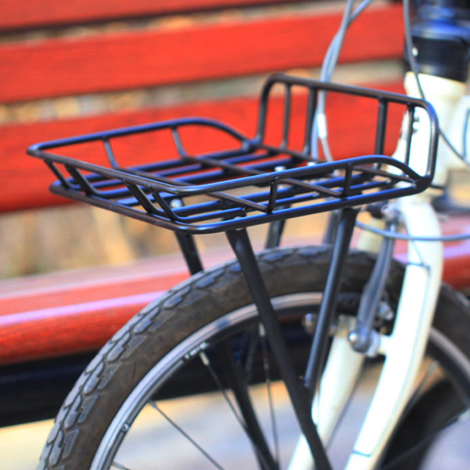 クイックリリース式フロントバイクバスケット 大容量メタルカー - Cycling For Commute のレビューと価格