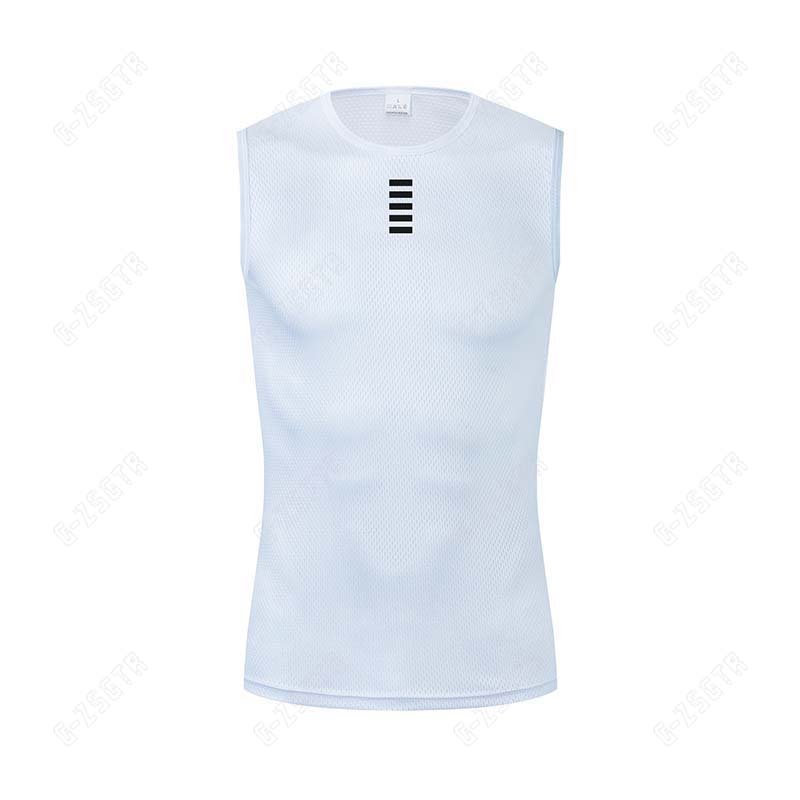 サイクリングベースレイヤー反射下着白サイクリングジャージスポ - Reflective Vest Cycling のレビューと価格