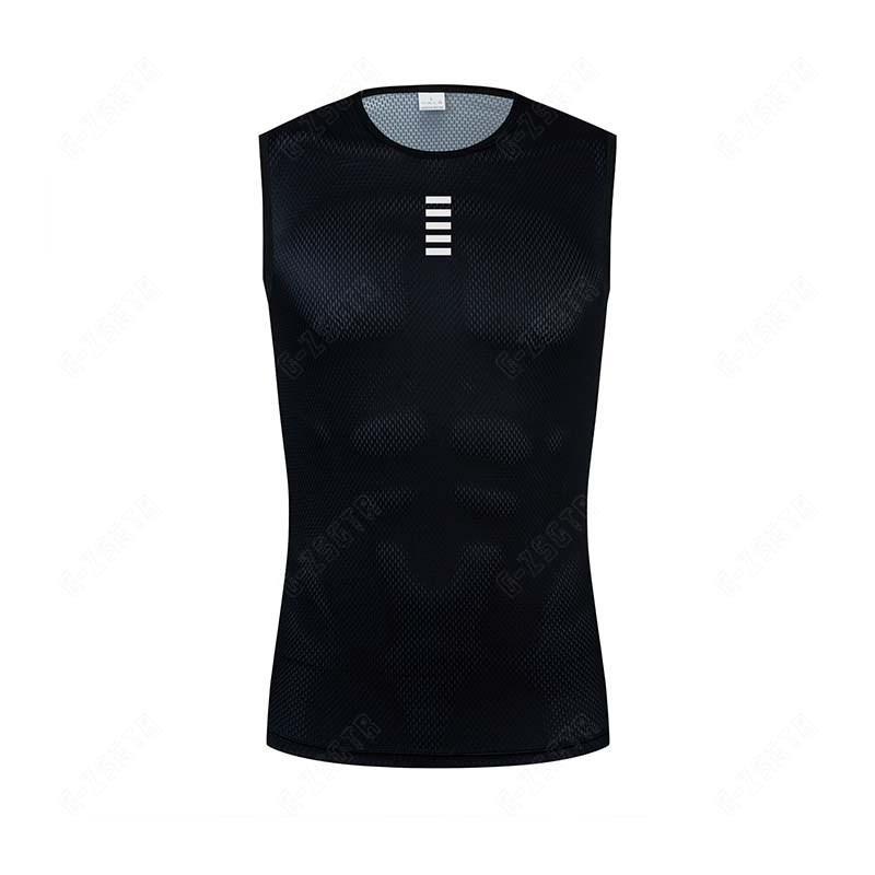 サイクリングベースレイヤー反射下着白サイクリングジャージスポ - Reflective Vest Cycling のレビューと価格