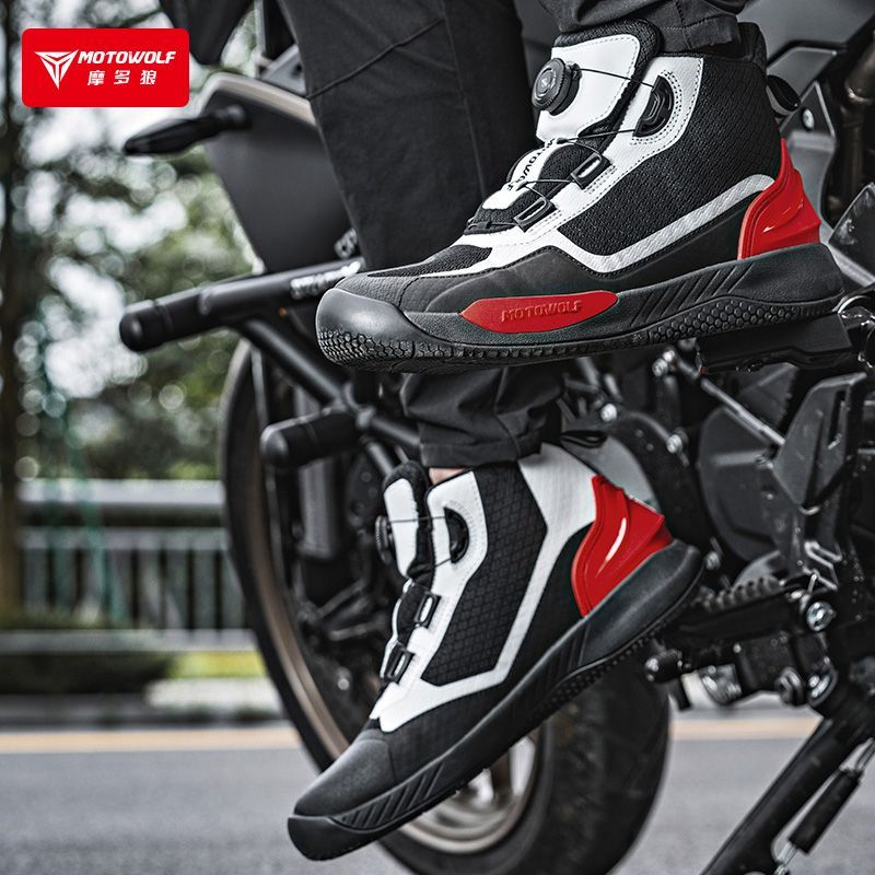 メンズサイクリングシューズ防水レザーレーシングブーツ四季通勤 - Cycling Shoes For Commute のレビューと価格