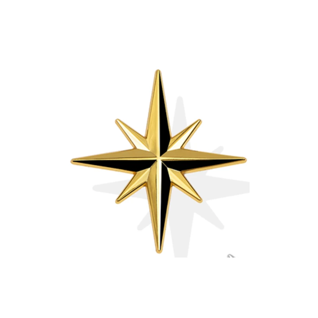 1 個 3D 金属車の装飾金属ガイドスター粘着車のバッジエン - Cycling Quote のレビューと価格
