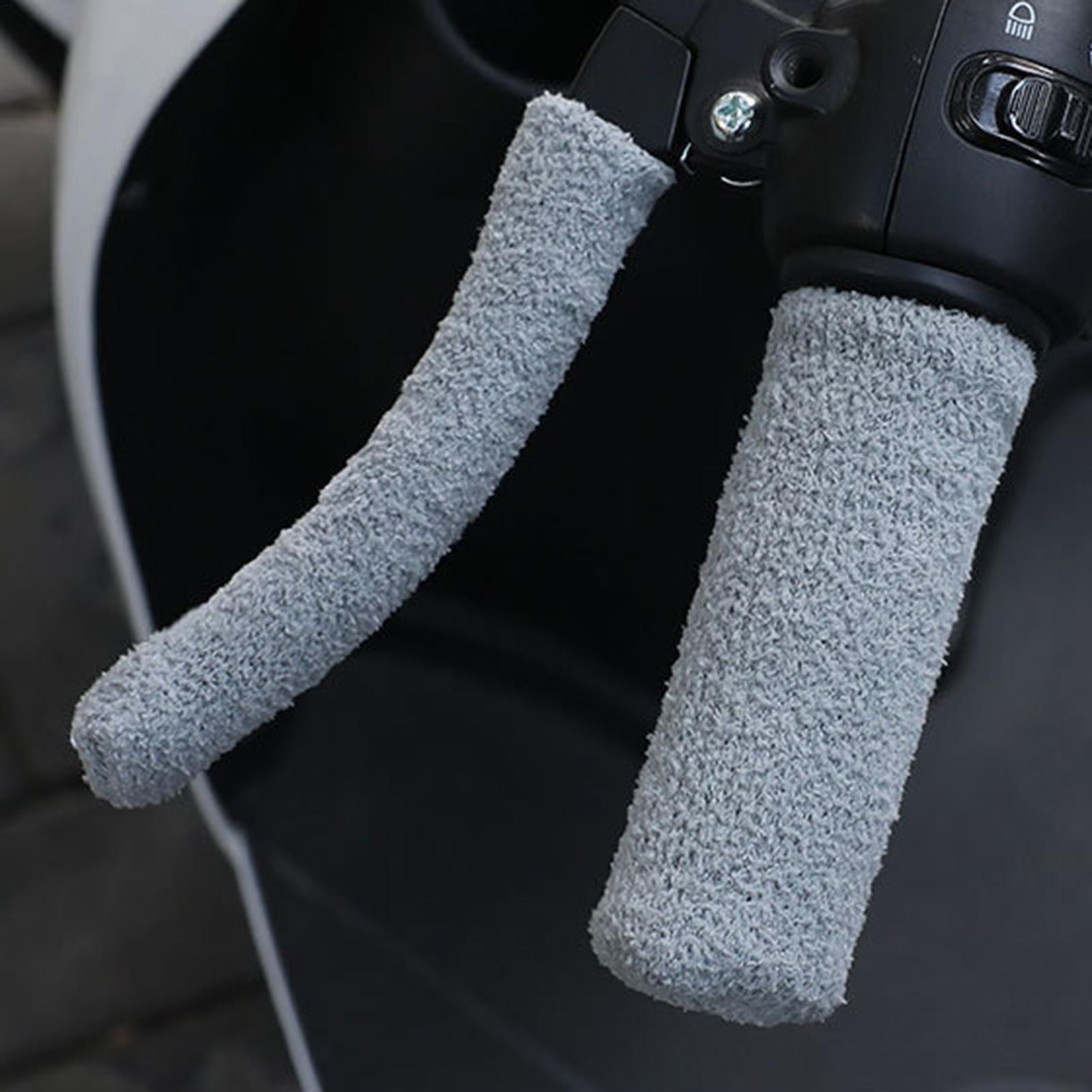 オートバイのハンドルバーカバー伸縮性のある寒い冬サイクリング - Cycling For Commute のレビューと価格