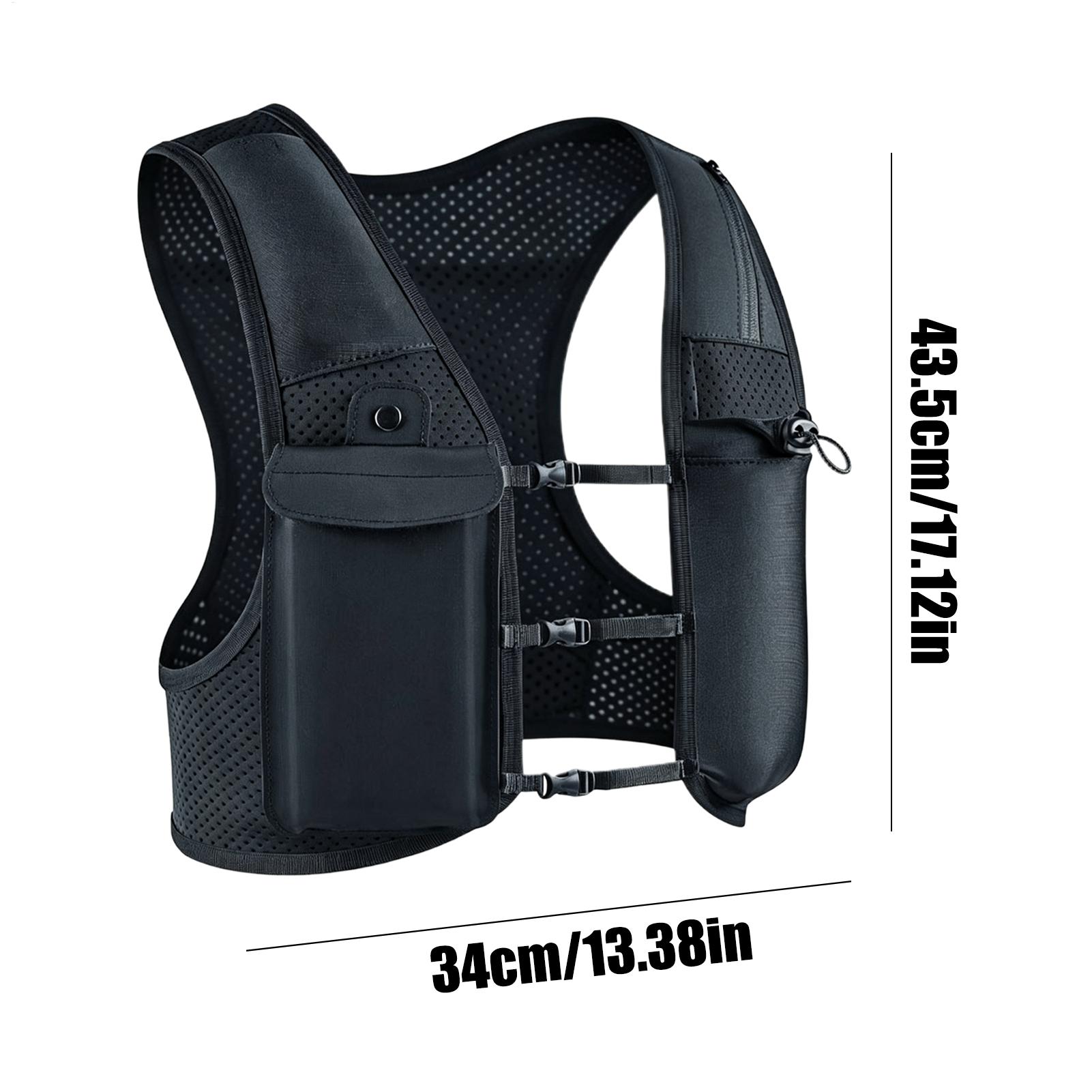 ランニングベスト反射型ハイドレーションバックパック 500m - Reflective Vest Cycling のレビューと価格