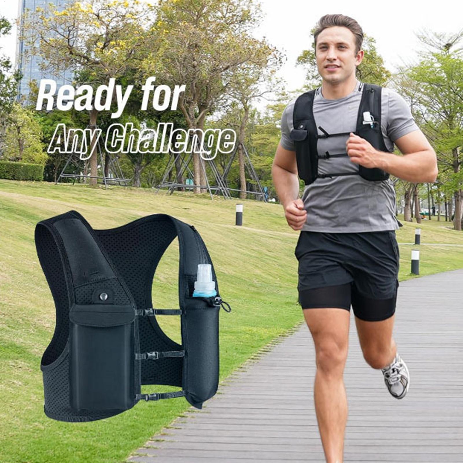 ランニングベスト反射型ハイドレーションバックパック 500m - Reflective Vest Cycling のレビューと価格