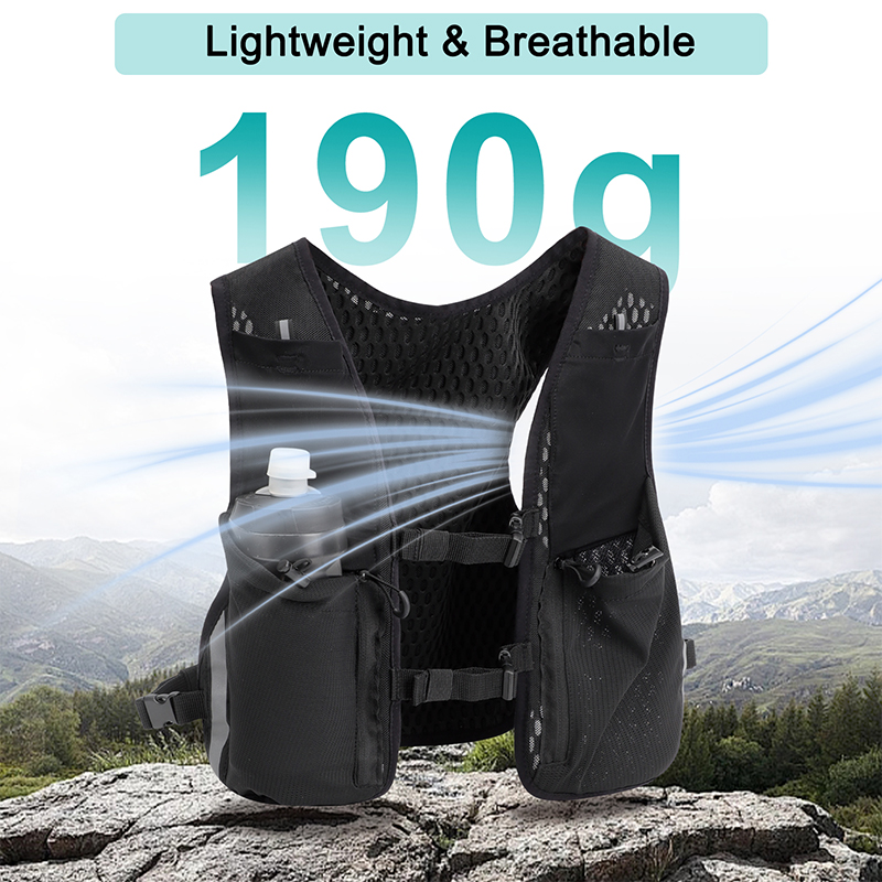 TINYAT 反射多機能ベストバッグ男性女性スポーツチェスト - Reflective Vest Cycling のレビューと価格