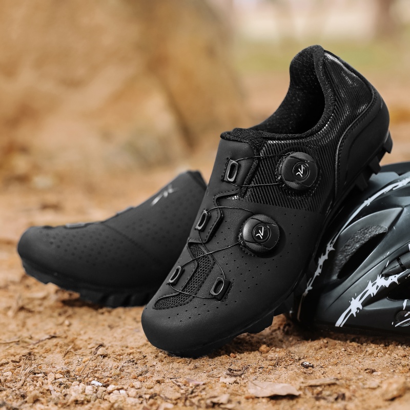 メンズロードマウンテンバイクライディングシューズ快適な四季通 - Cycling Shoes For Commute のレビューと価格